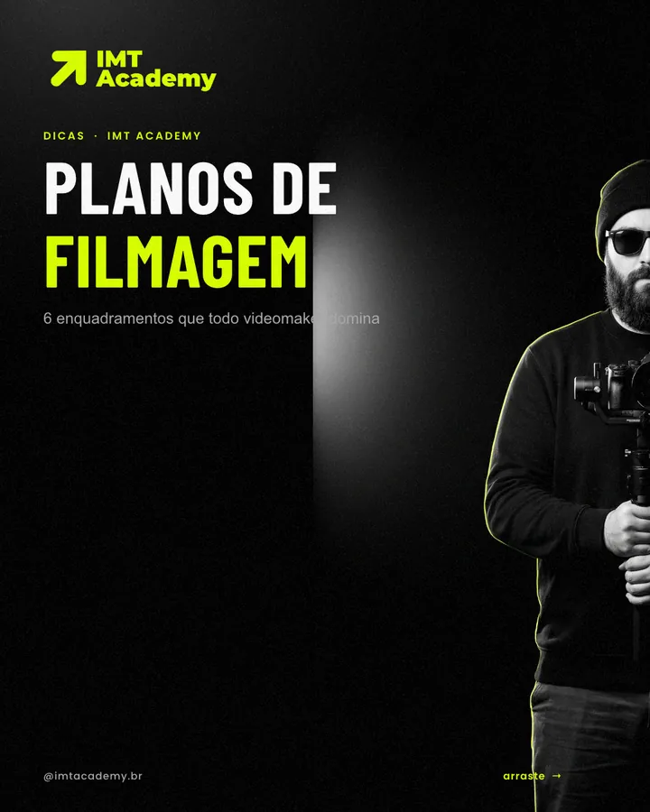 Arte de IMT Academy: Capa: planos de filmagem