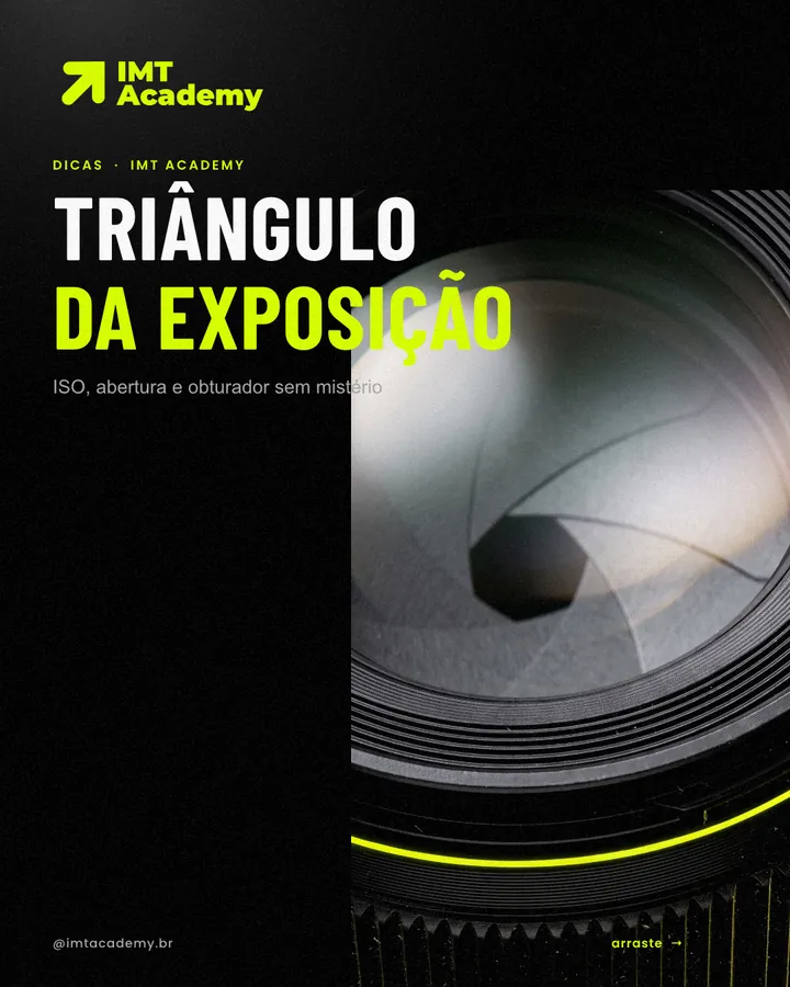 Arte de IMT Academy: Capa: triângulo da exposição