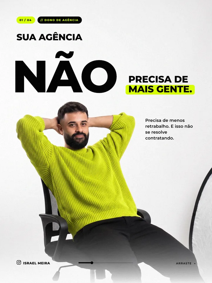 Arte de Israel Meira: Para dono de agência